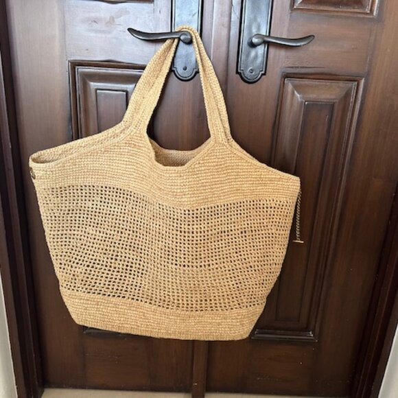 Saint Laurent Icare in Raffia - Picture 3 of 6